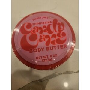 Trader‎ Joe's, Shimmering Candy Cane Body Butter 8 Oz. Sealed New